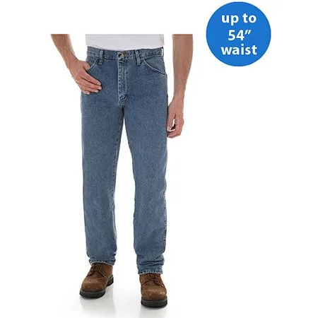 Rustler - Big Men's Regular Fit Straight-Leg Jeans