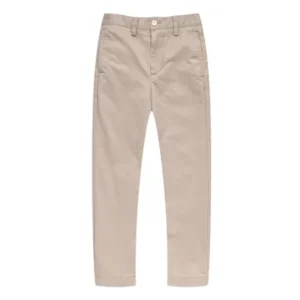 Richie House Big Boys Khaki Leisure Cotton Pants 7-16