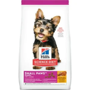 Hill's Science Diet Puppy Small Paws Chicken Meal, Barley & Brown Rice Recipe Dry Dog Food, 15.5 lb bag