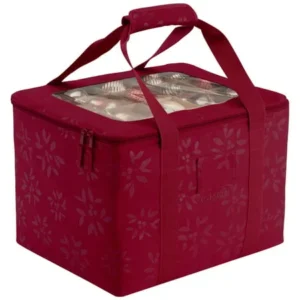 Classic Accessories Seasons Ornament Organizer & Storage Bin - Heavy-Duty Holiday Storage