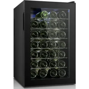 Igloo Quiet 28-Bottle Wine Cooler with Mechanical Temperature Control