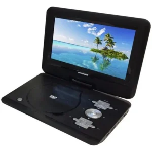 Refurbished SDVD1032-RC Sylvania 10" SWIVEL SCREEN PDVD/MEDIA PLAYER W/ SDUSB & 5HR BATTERY