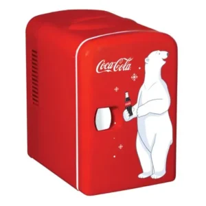 Coca-Cola 6 Can AC/DC Personal Mini Cooler/Mini Fridge (4.2 Quarts/4 Liters)