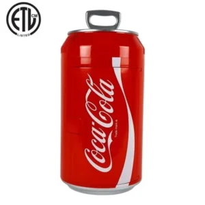 Coca-Cola 8 Cans AC/DC Electric Mini Cooler/Mini Fridge,Red