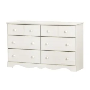 South Shore Summer Breeze 6-Drawer Double Dresser, Multiple Finishes