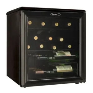 Danby DWC172 17 Bottle Compact Wine Cooler with Reversible Door and 3 Shelves