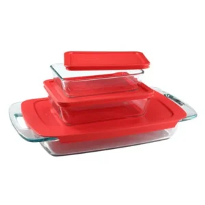 Pyrex Easy Grab Bake Store 6-piece Value Pack