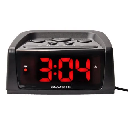 AcuRite Big and Loud Electric IntelliTime Alarm Clock
