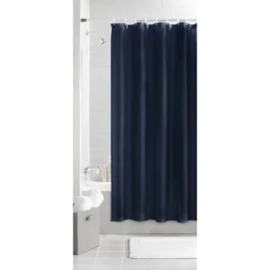 Mainstays Waffle Fabric Shower Curtain Collection