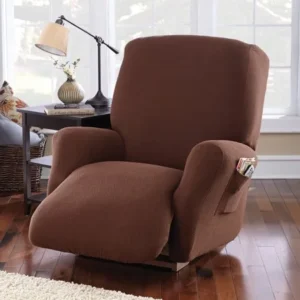 Mainstays 4-Piece Stretch Fabric Recliner Slipcover