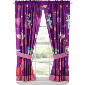 My Little Pony Ride The Wind Girls Bedroom Curtains
