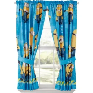 Minions Polyester Curtain Panel, Set of 2