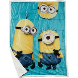 Universal Minions Sherpa 46" x 60" Throw