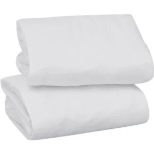Garanimals Set of 2 Playard Sheets Solid White