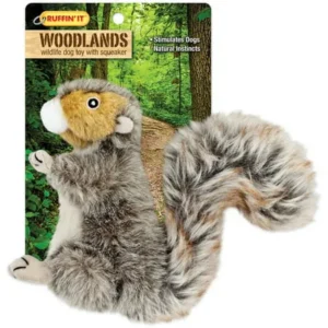 Woodlands Small Plush Squirrel Dog Toy