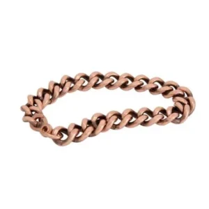 Apex Copper Bracelet, Wide Link Size, 9"