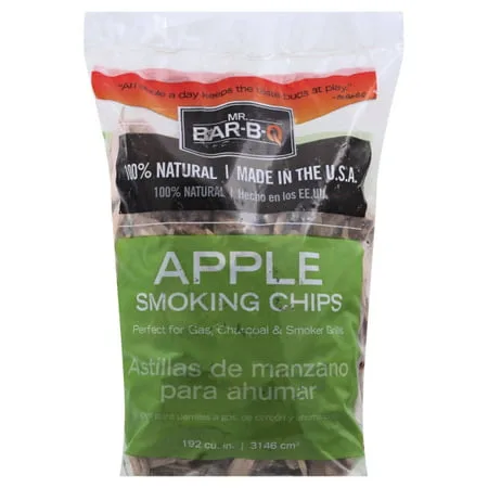 Mr. Bar-B-Q Apple Wood Smoking Chips, 2-Pack