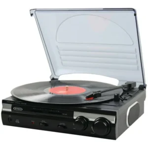 JENSEN JTA-230 3-Speed Stereo Turntable