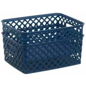 Mainstays Decorative Basket, Small, Pack of 2