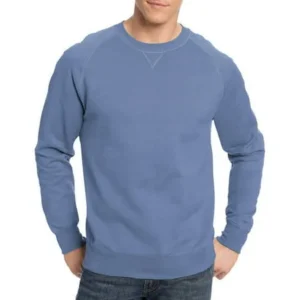 Hanes Men's and Big Men's Nano Premium Soft Lightweight Fleece Sweatshirt, Up to Size 3XL