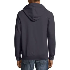 Men's Big Nano Premium Soft Lightweight Fleece Full Zip Hoodie