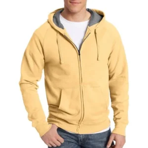 Hanes Men's Nano Premium Soft Lightweight Fleece Full Zip Hood