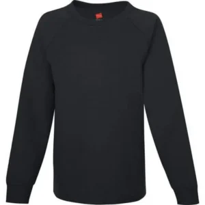 Hanes Boys' Raglan Sleeve Fleece Sweatshirt