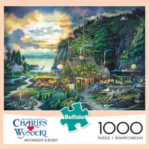 Wysocki Moonlight and Roses 1000-Piece Puzzle