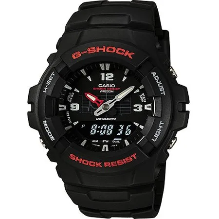 Casio Mens G-Shock Ana-Digi Black Resin Sports Watch
