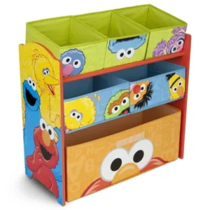 Sesame Street Multi-Bin Toy Organizer by Delta Children