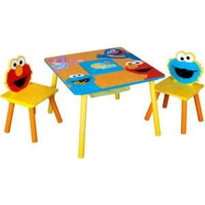 Sesame Street Storage Table and Chairs Set