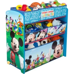 Delta Children Disney Mickey Mouse Multi-Bin Toy Organizer