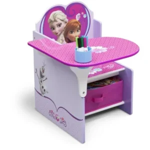 Delta Children Frozen Chair Desk with Storage Bin