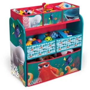Delta Children Multi-Bin Toy Organizer, Disney/Pixar Finding Dory