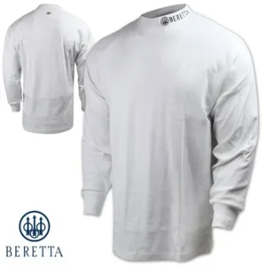 Mock Long-Sleeve Turtleneck (XL)- White