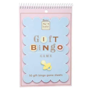 Baby Gift Bingo Game Sheets 50 Pc Pad