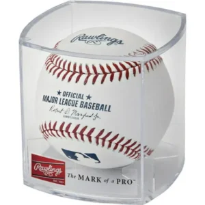 Rawlings Official MLB Baseball w/Display Cube (Singles)