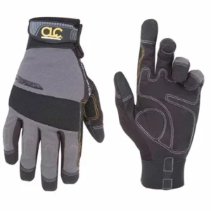 Custom Leathercraft Gray and Black Extra Large Handyman Gloves