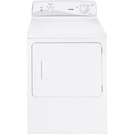 HotPoint 6.0 Cu. Ft Capacity DuraDrum Electric Dryer â€“ White