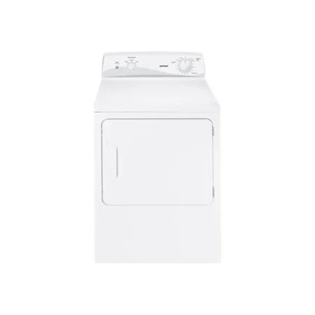 Hotpoint HTDX100GDWW - Dryer - freestanding - width: 27 in - depth: 25.5 in - height: 42 in - front loading - white on white