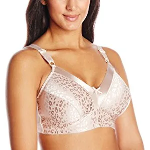 Just My Size Women's Satin Stretch Wireless Bra, Style MJ1960