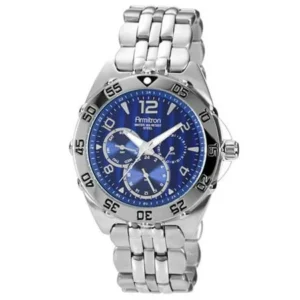 Armitron Men's Stainless Steel Sport Watch, Stainless Steel Bracelet