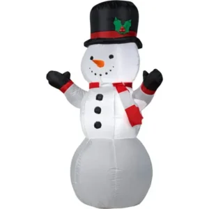 Gemmy Airblown Christmas Inflatables Snowman, 4'