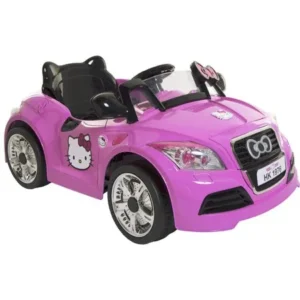 Dynacraft Hello Kitty 6V Sports Car Battery-Powered Ride-On