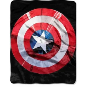 Marvel Avengers Shield Agent 40 x 50 Silk Touch Throw Blanket, 1 Each