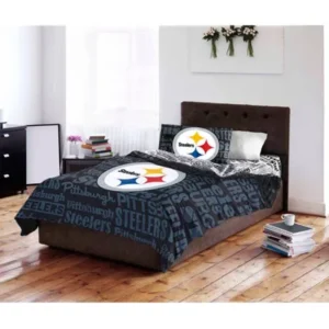 NFL Pittsburgh Steelers Bed in a Bag Complete Bedding Set