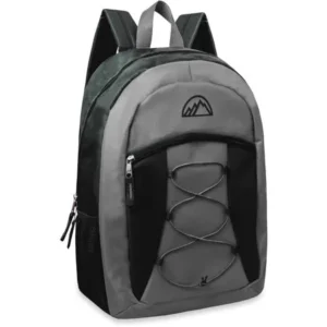 Mountain Edge 17 Inch Bungee Front Pocket Backpack