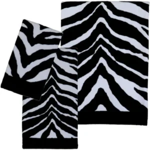 Creative Bath Zebra 3pc Towel Set