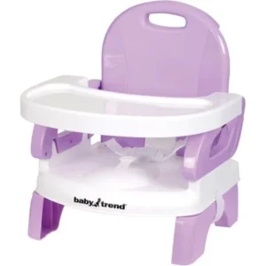Baby Trend Portable High Chair/Booster Seat, Lavender
