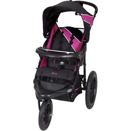 Baby Trend XCEL Jogging Stroller, Raspberry
